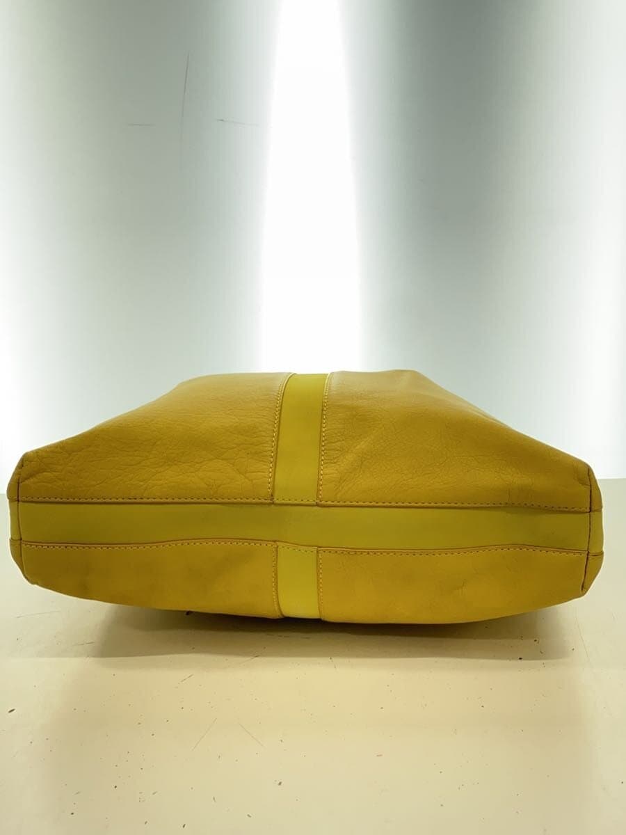 DIESEL Tote Bag YLW Solid 4