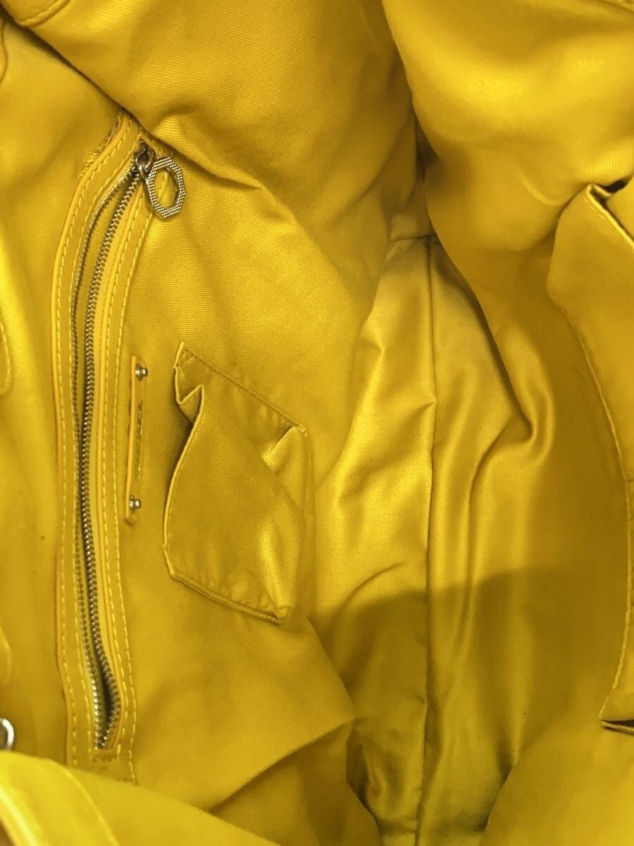 DIESEL Tote Bag YLW Solid 6