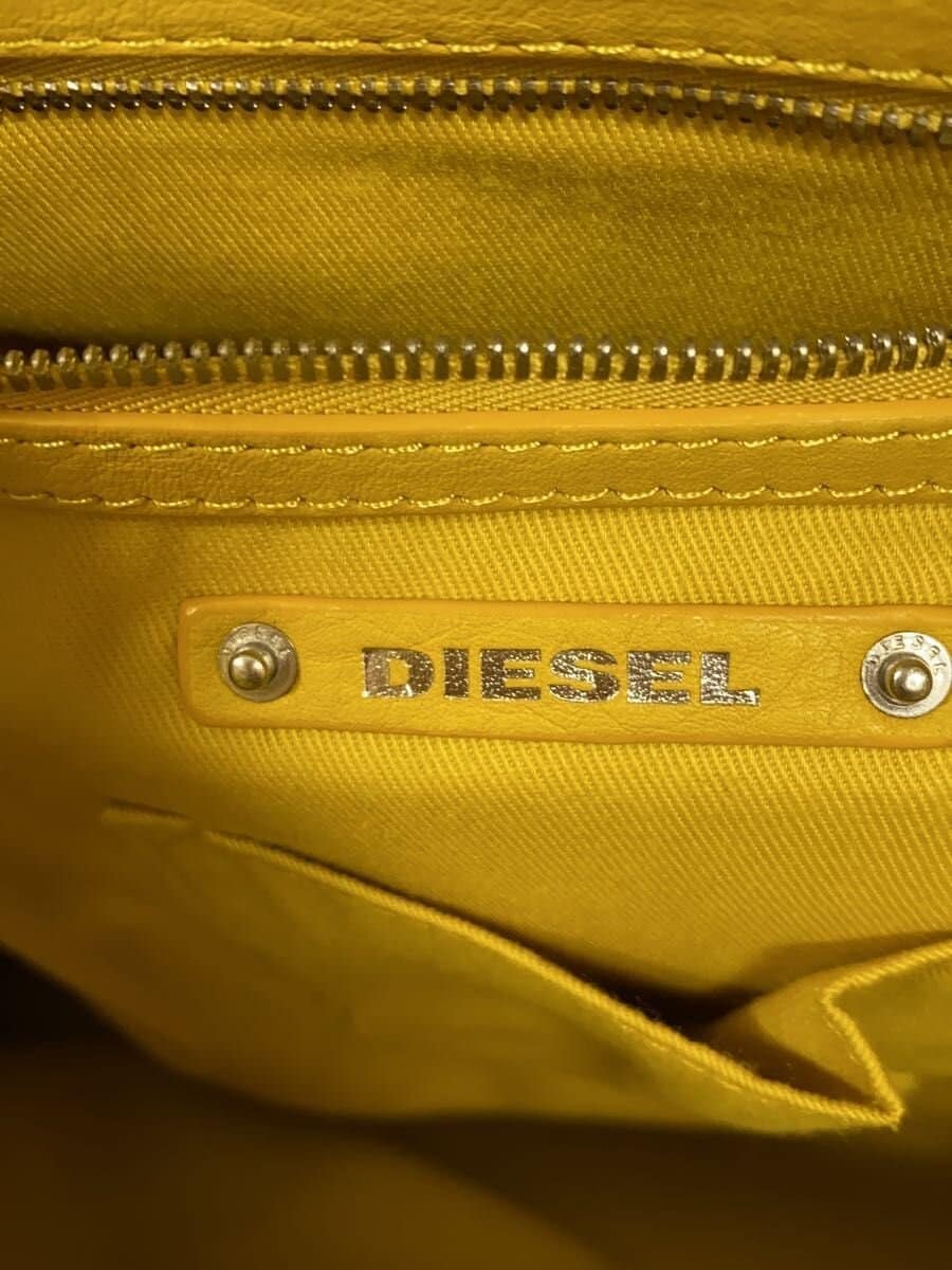 DIESEL Tote Bag YLW Solid 7