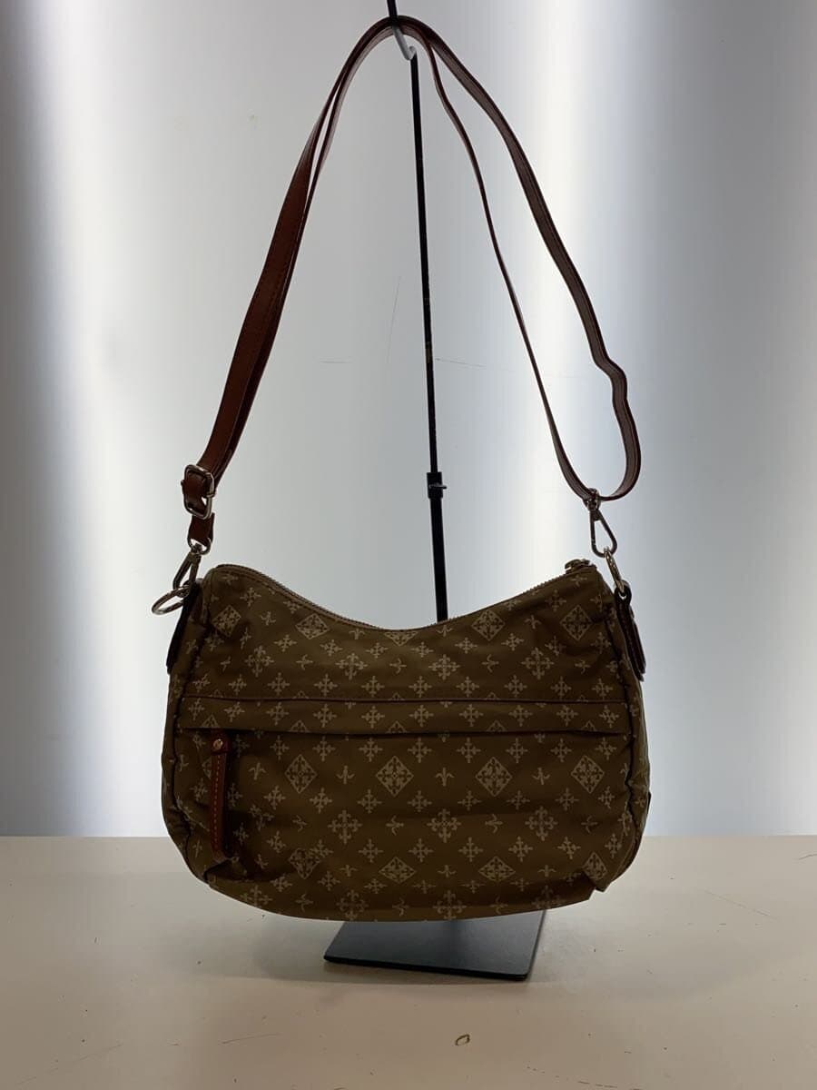 russet Shoulder Bag BEG All Over Pattern