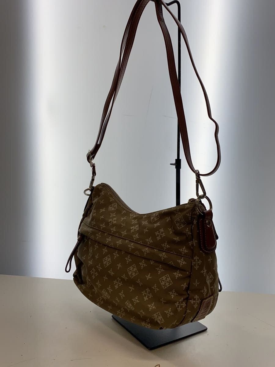 russet Shoulder Bag BEG All Over Pattern 2