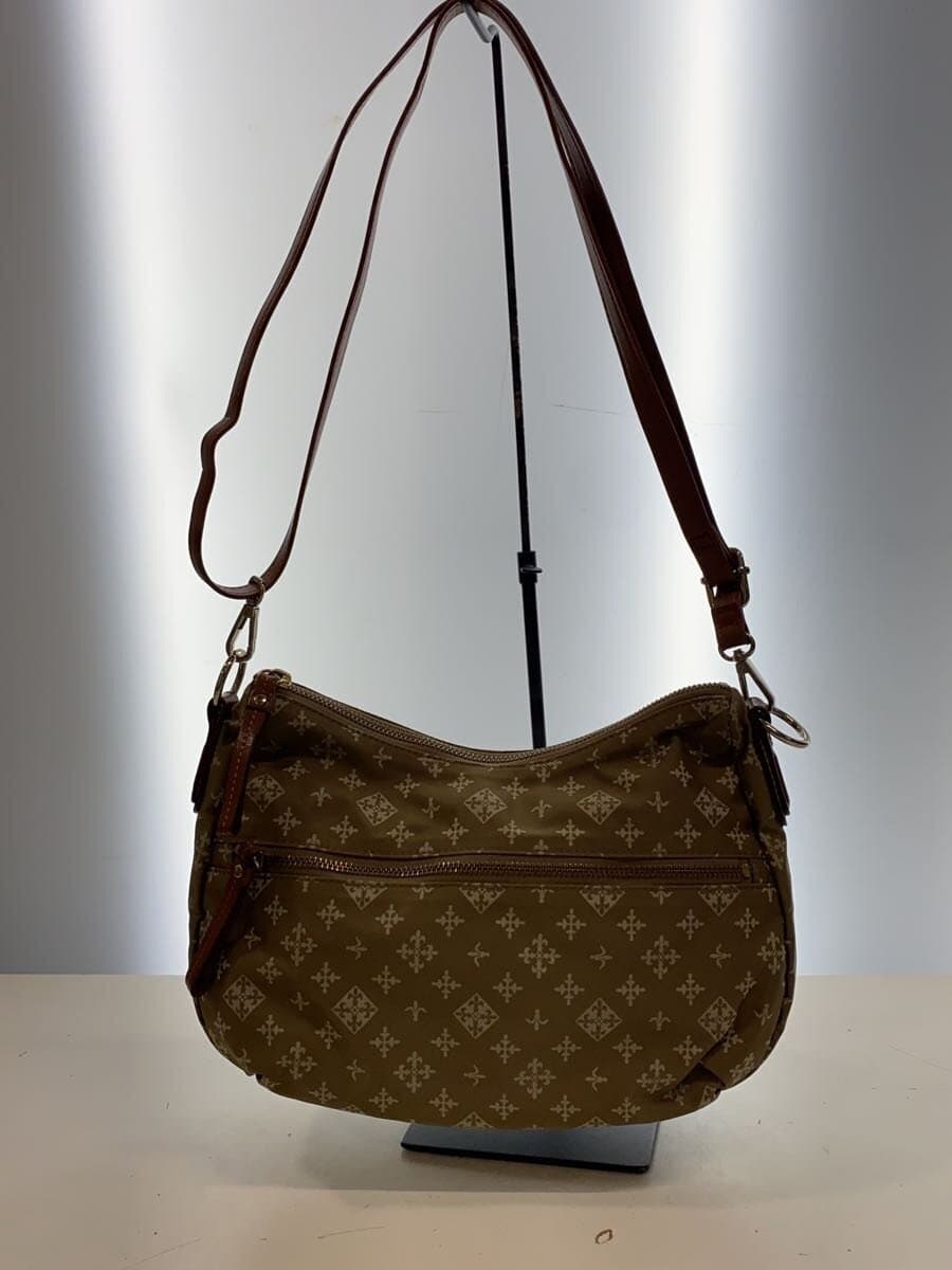 russet Shoulder Bag BEG All Over Pattern 3