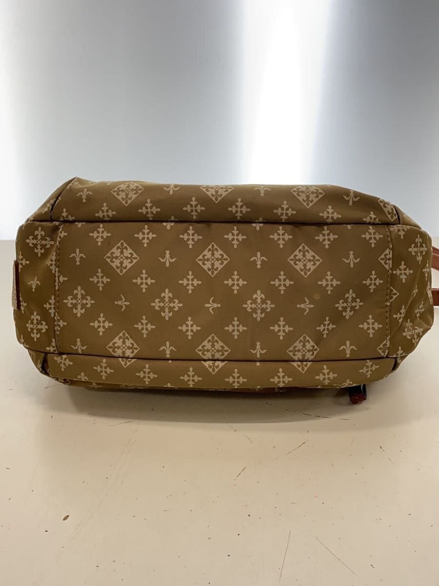 russet Shoulder Bag BEG All Over Pattern 4