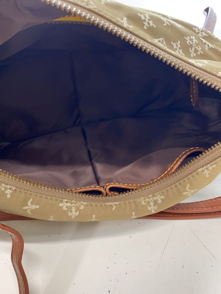 russet Shoulder Bag BEG All Over Pattern 6