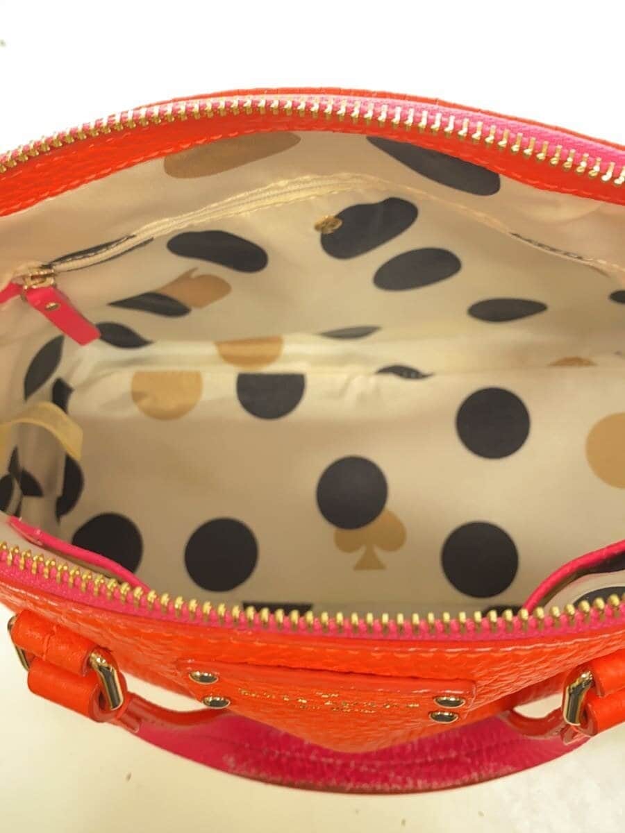 kate spade new york Tote Bag Leather RED 6