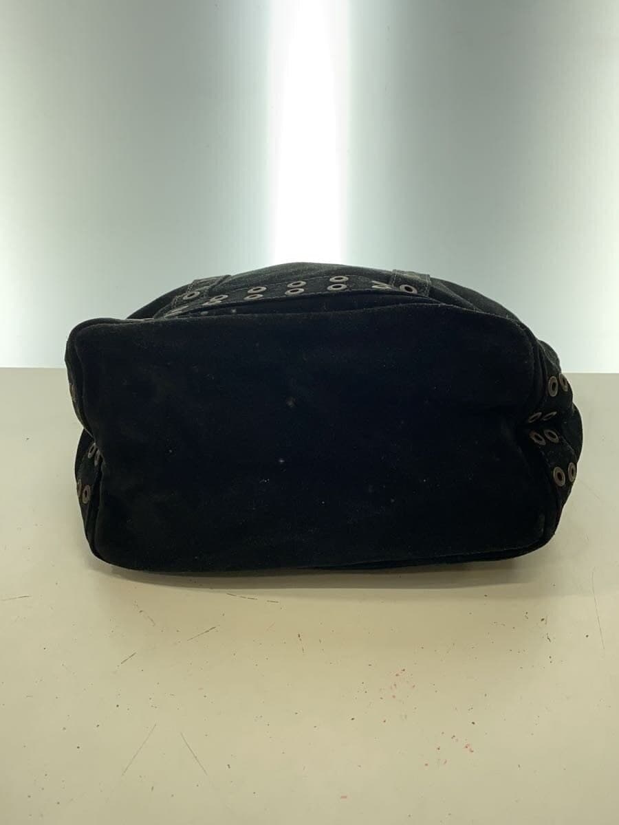 vanessabruno Tote Bag Suede BLK Solid 4