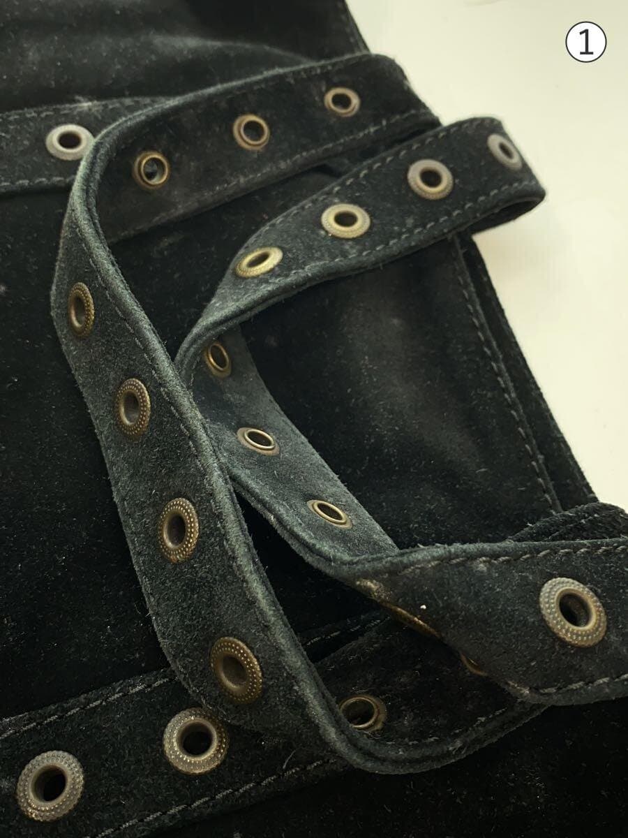 vanessabruno Tote Bag Suede BLK Solid 6