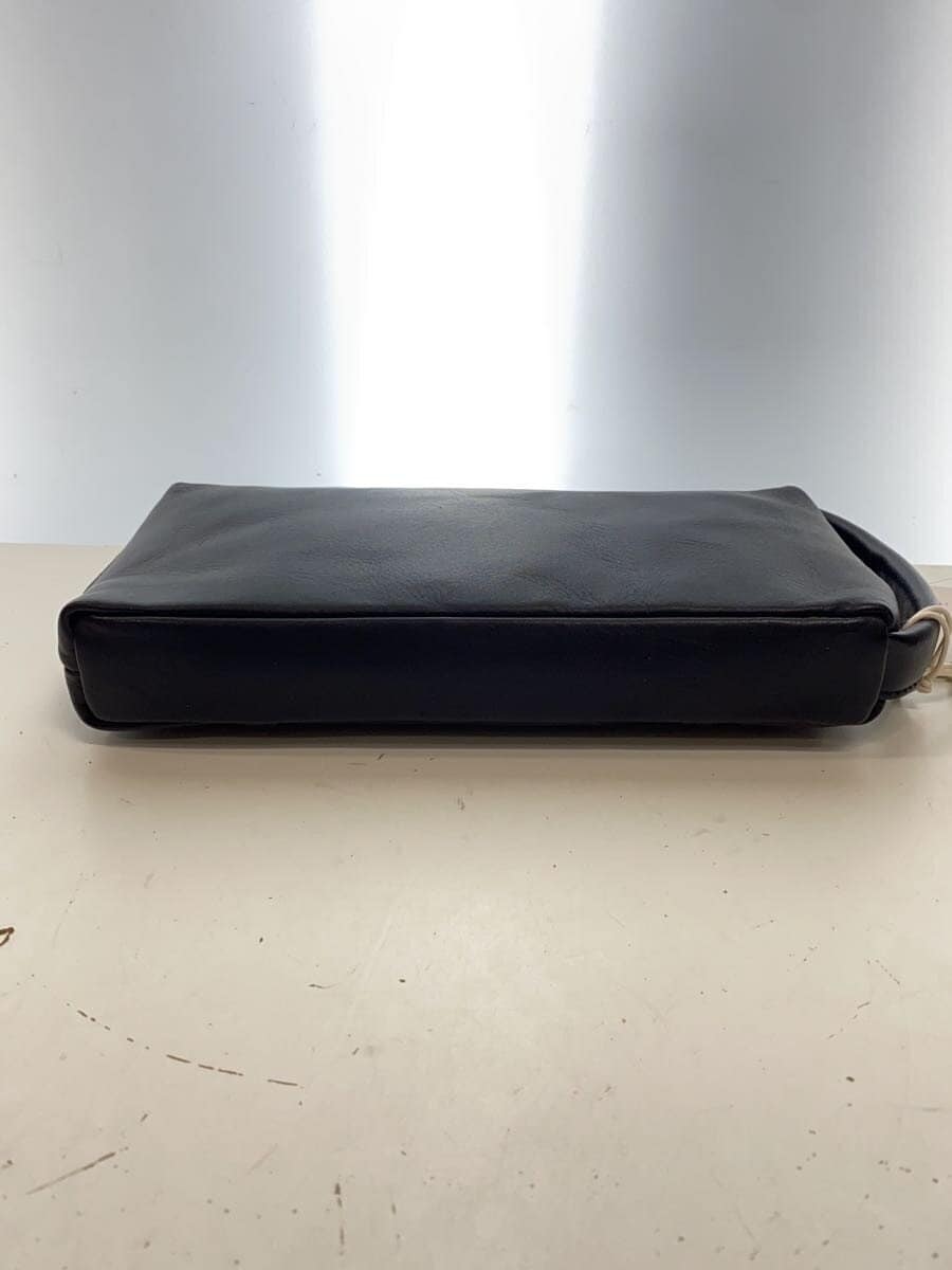 FIVE WOODS Second Bag Cowhide BLK Solid 4