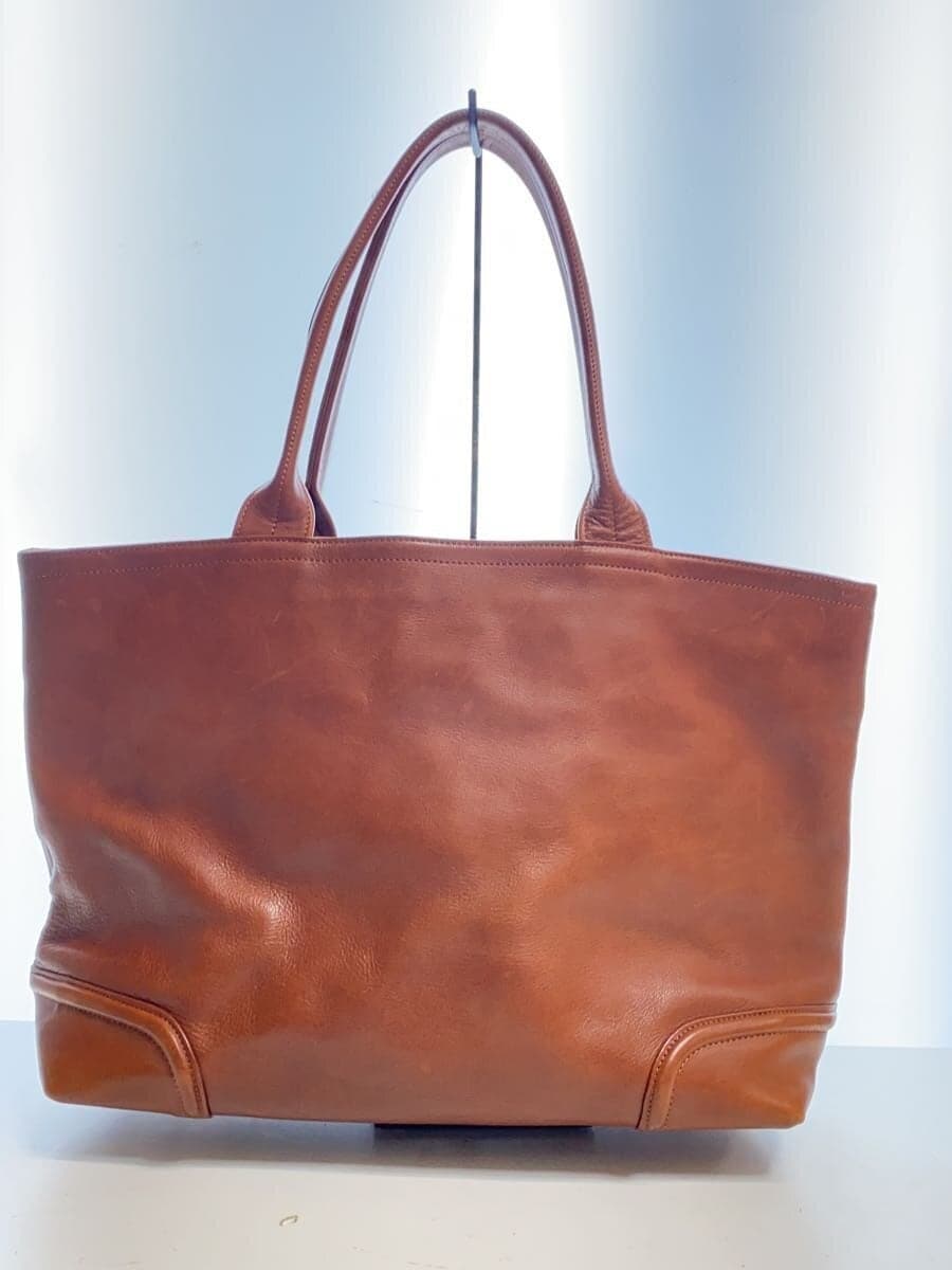 FIVE WOODS Tote Bag Leather BRW 3