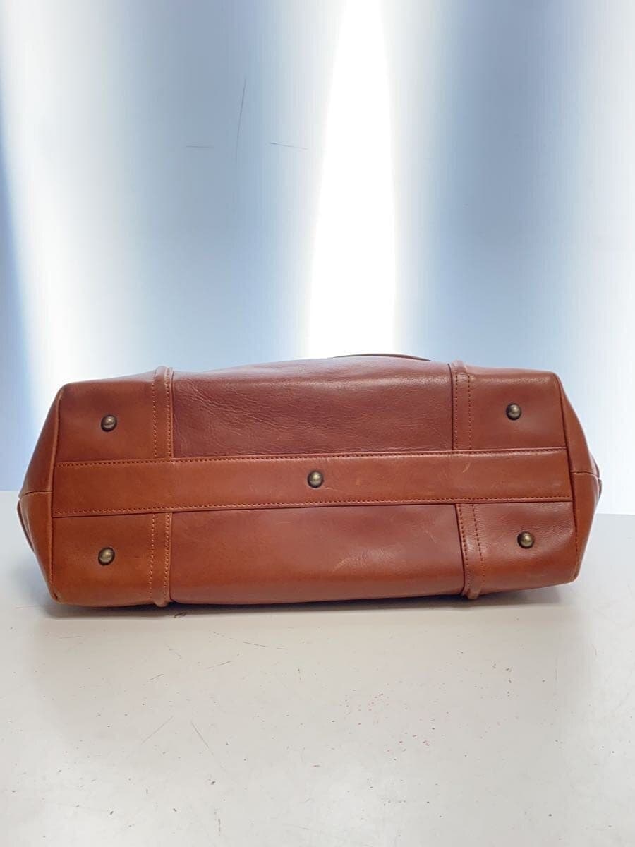 FIVE WOODS Tote Bag Leather BRW 4