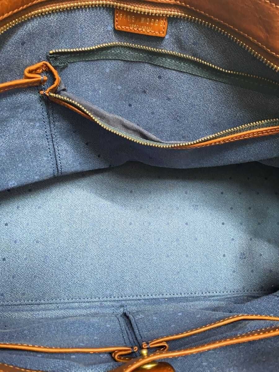 FIVE WOODS Tote Bag Leather BRW 6