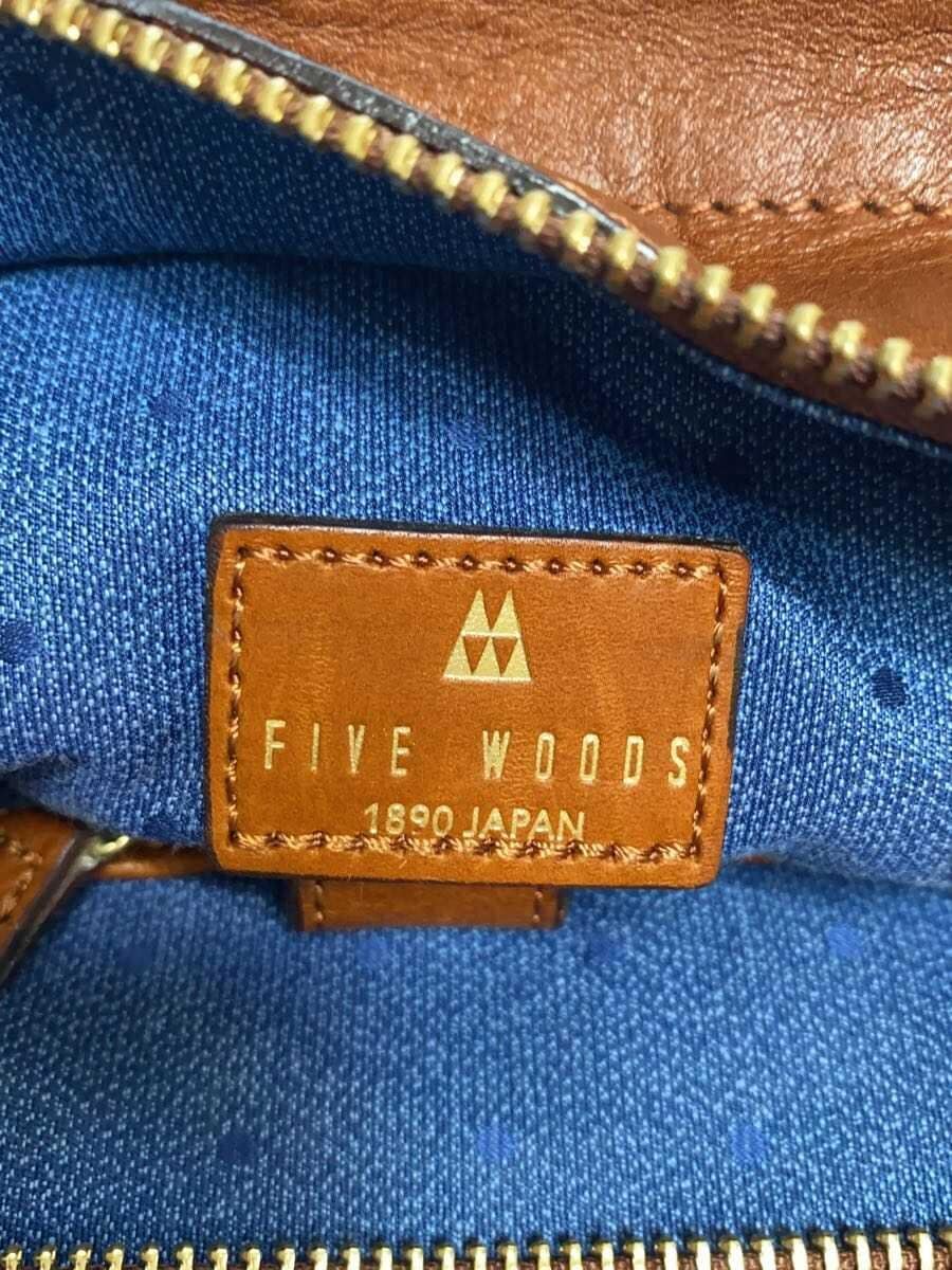 FIVE WOODS Tote Bag Leather BRW 7