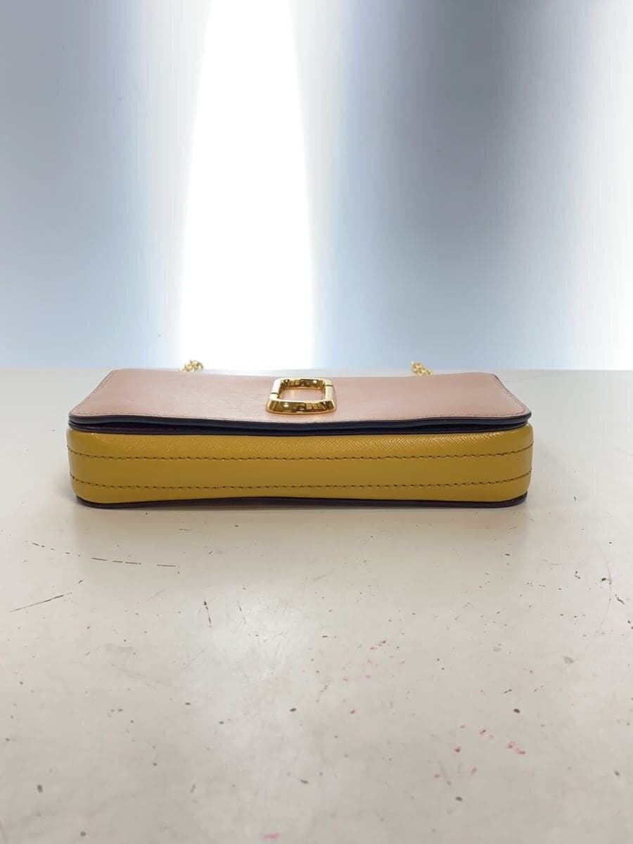 THE MARC JACOBS Snapshot Chain Shoulder Bag Leather PNK M0016762 4