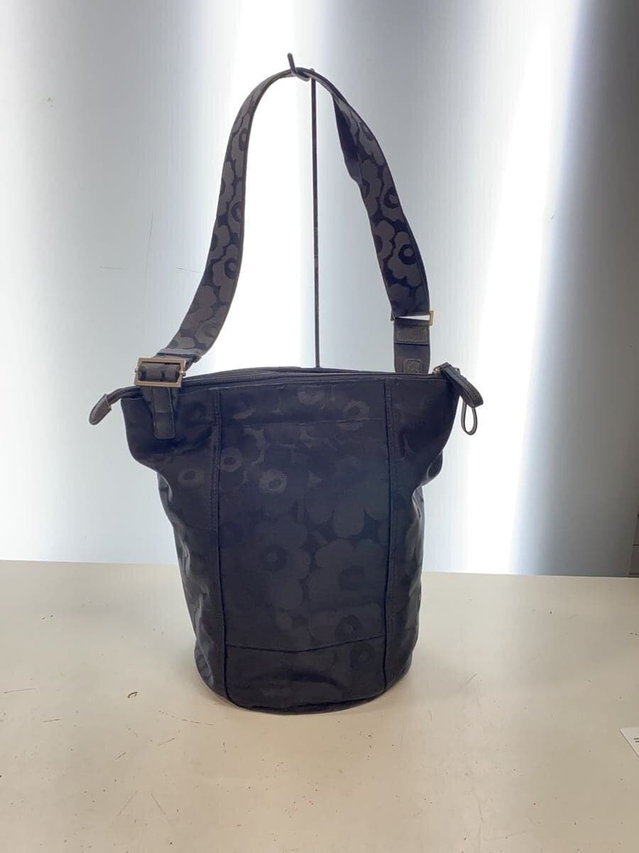 marimekko All Day Bucket Unikko Shoulder Bag Nylon BLK 092226 3