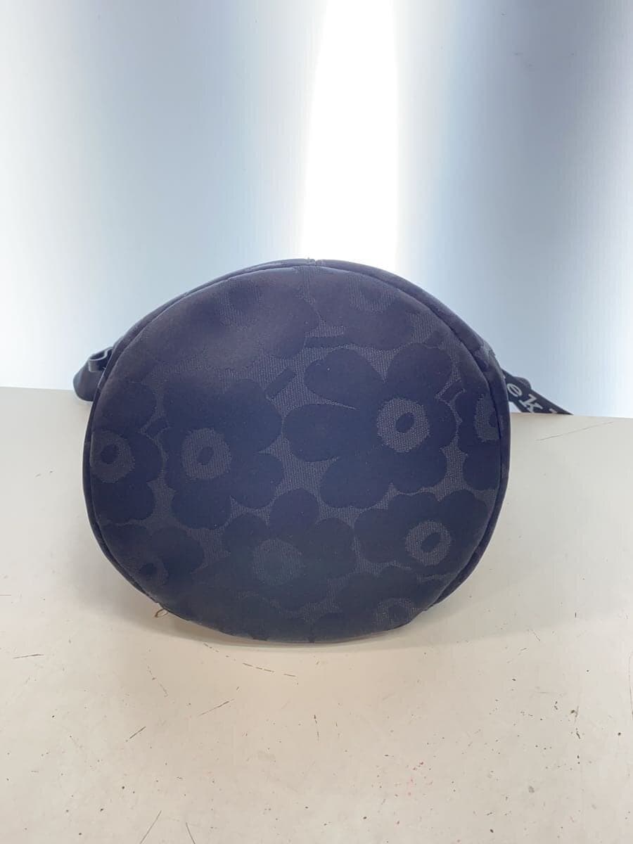 marimekko All Day Bucket Unikko Shoulder Bag Nylon BLK 092226 4