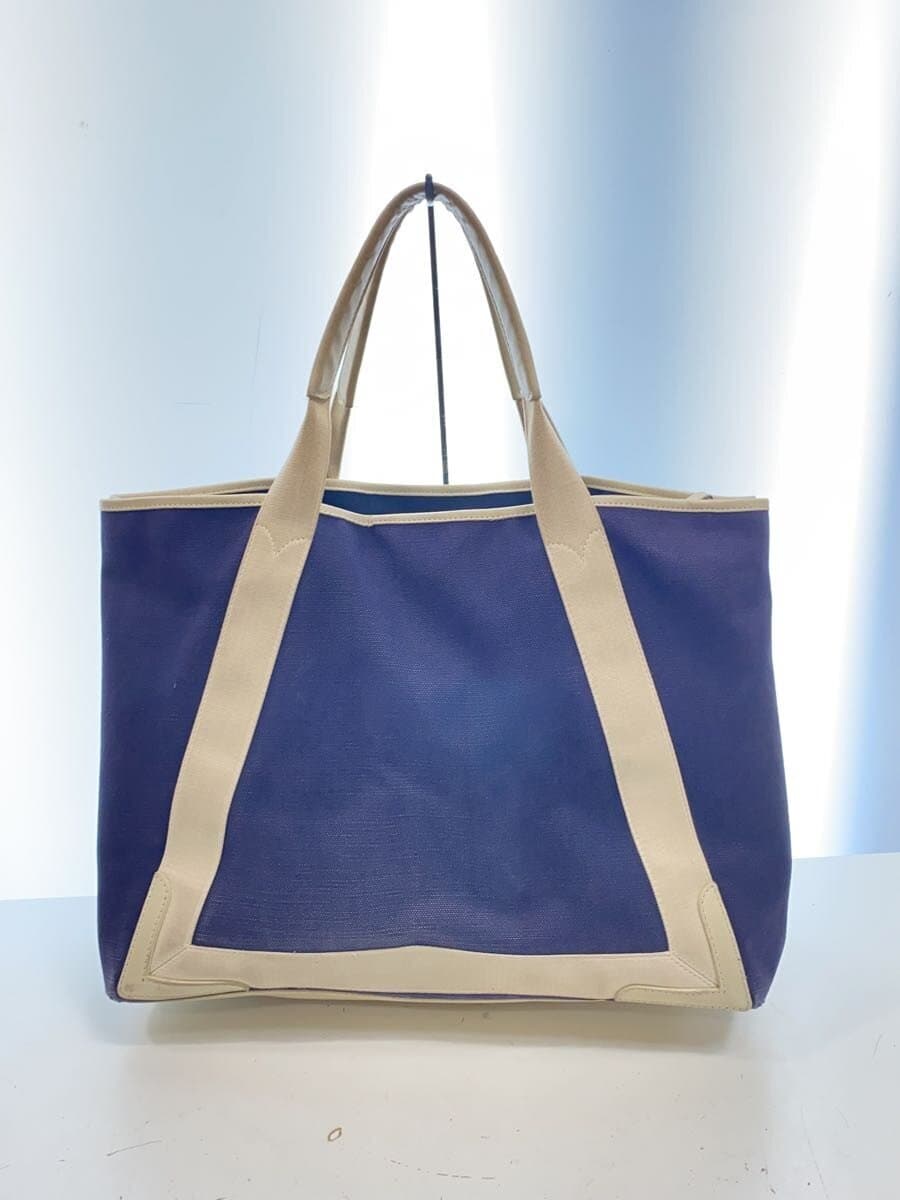 BALENCIAGA Tote Bag Canvas Navy 339936 3