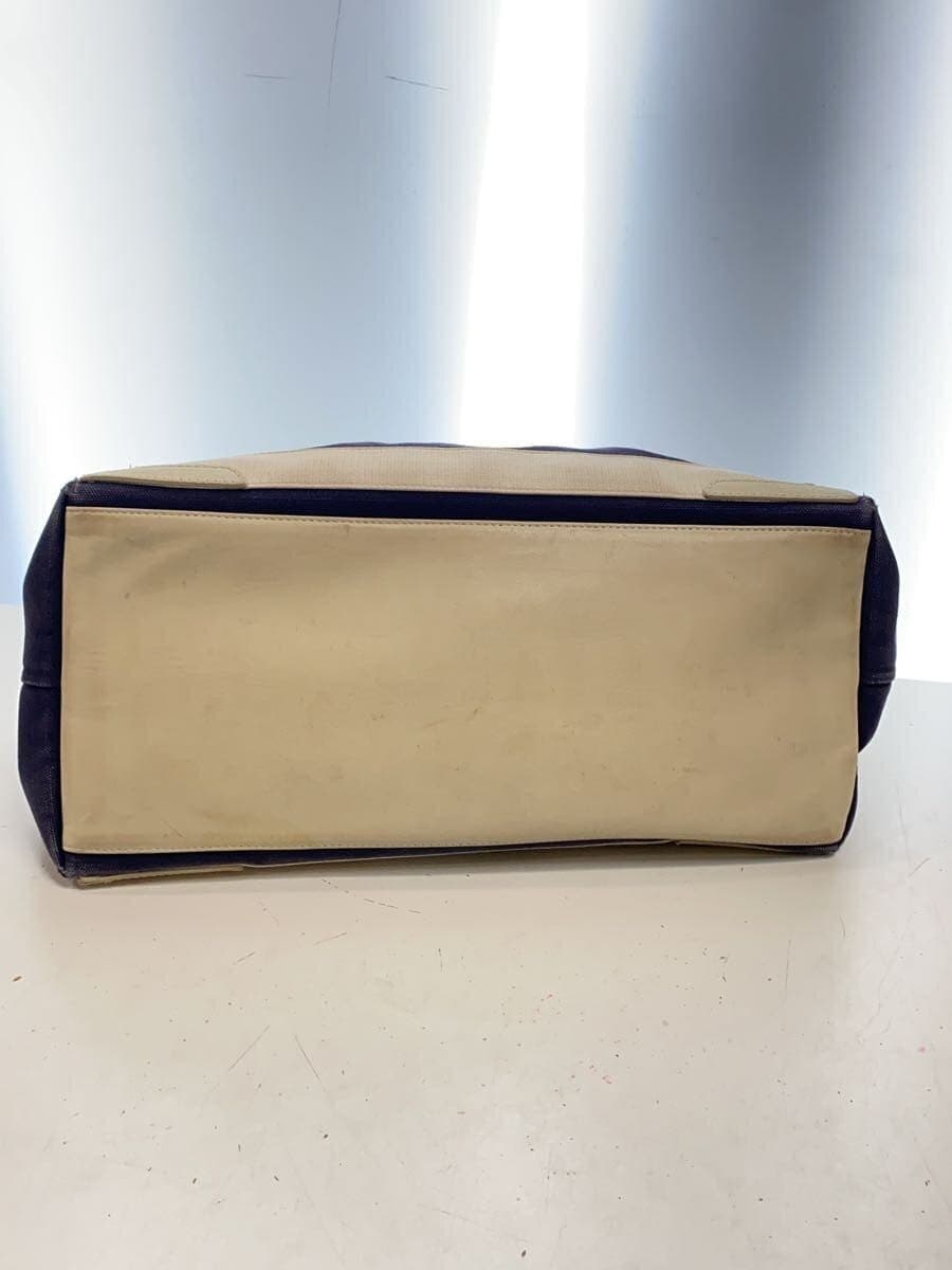 BALENCIAGA Tote Bag Canvas Navy 339936 4