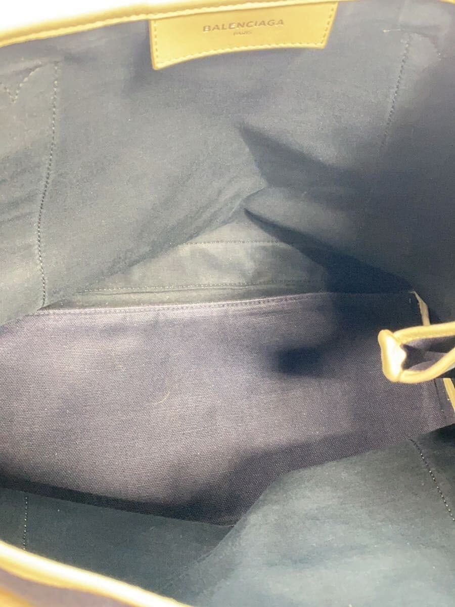 BALENCIAGA Tote Bag Canvas Navy 339936 6