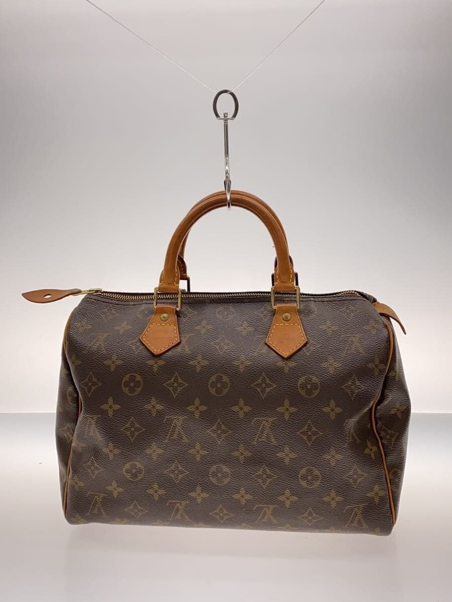 LOUIS VUITTON1)Speedy 30_Monogram Canvas PVC BRW 3