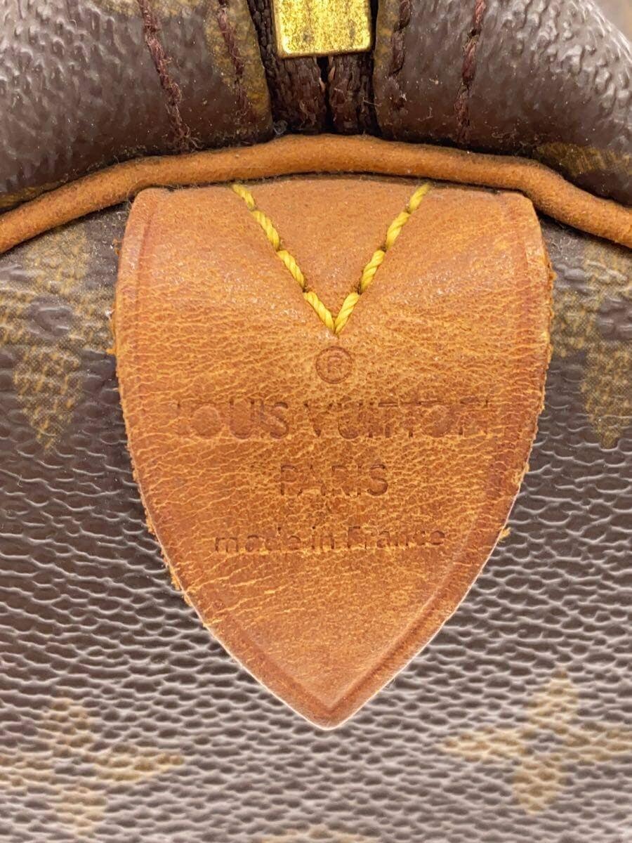 LOUIS VUITTON1)Speedy 30_Monogram Canvas PVC BRW 5