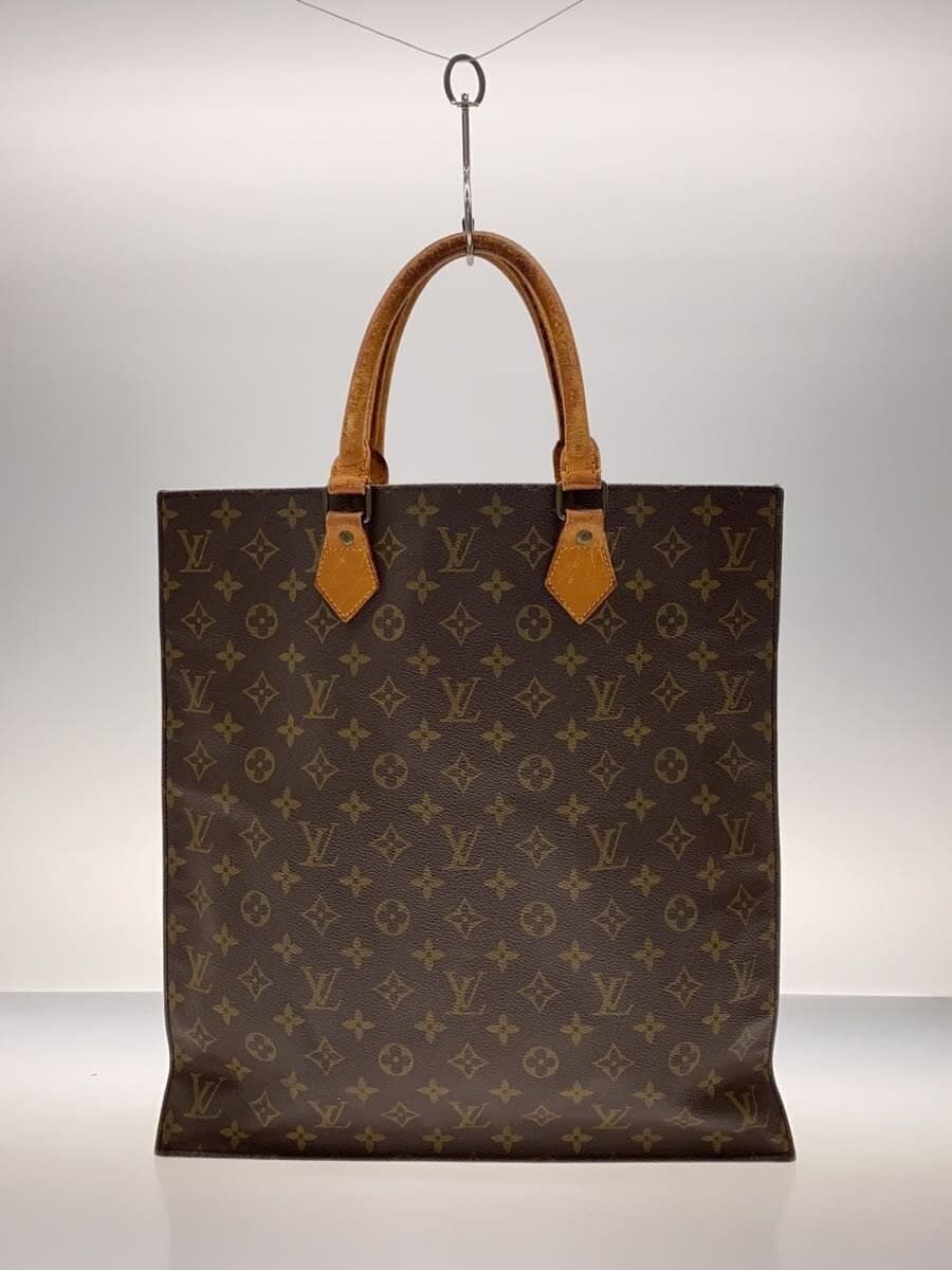 LOUIS VUITTON1)Sack Pla _Monogram Canvas PVC BRW 3