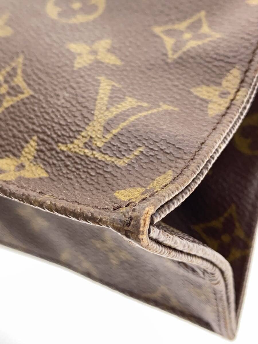LOUIS VUITTON1)Sack Pla _Monogram Canvas PVC BRW 7