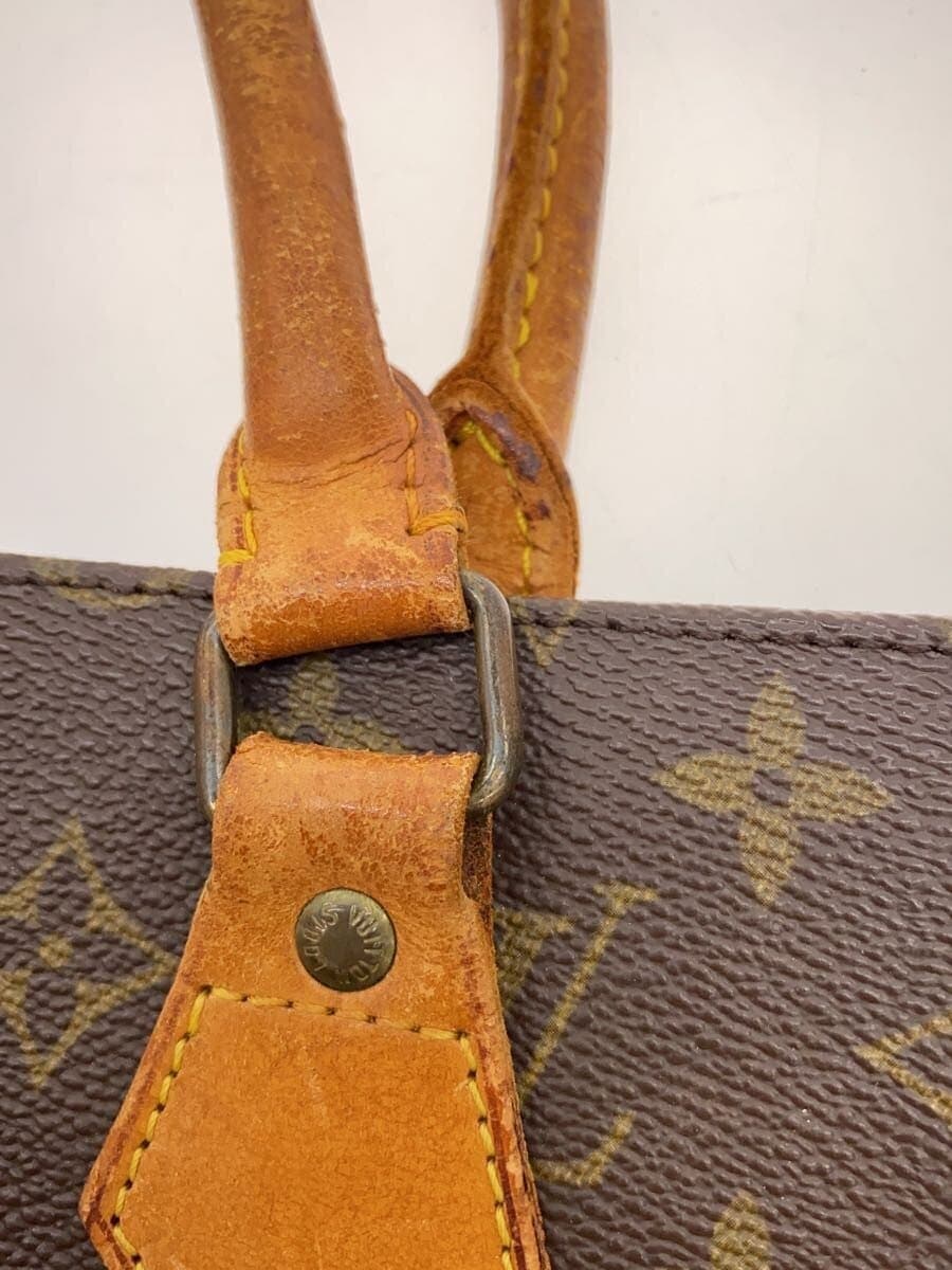 LOUIS VUITTON1)Sack Pla _Monogram Canvas PVC BRW 9