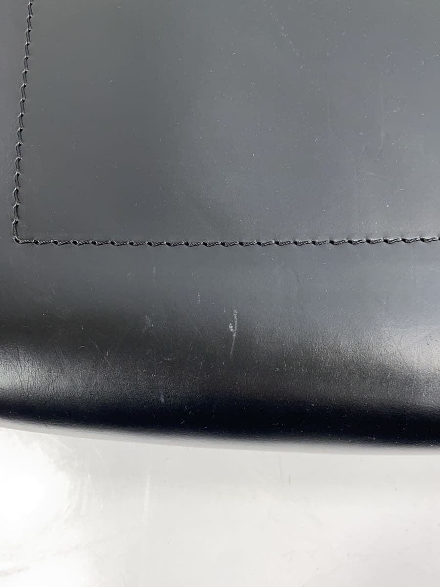 GLENROYAL2 Handle Tote Bag Leather BLK 9