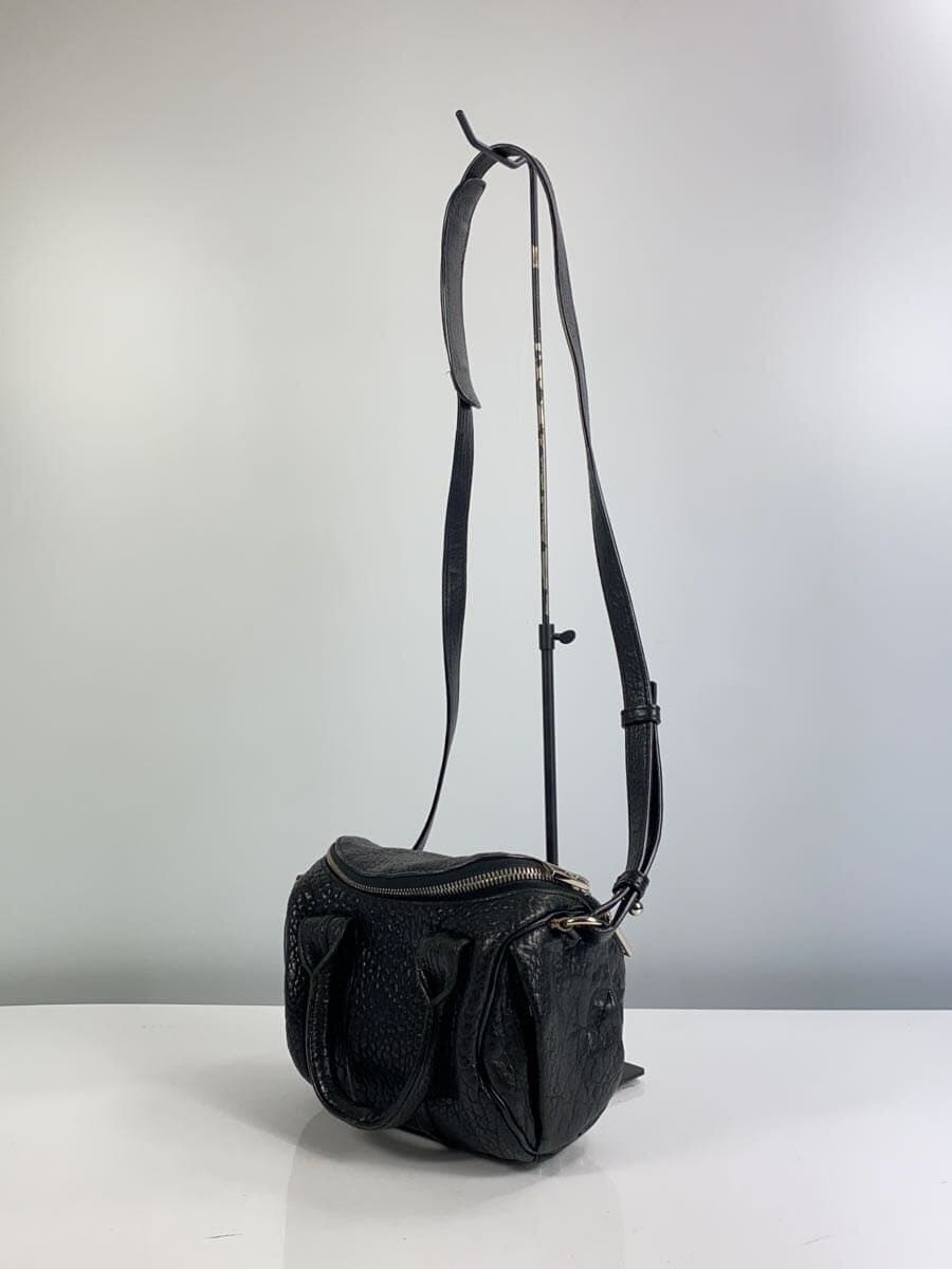 Alexander Wang Rockie Shoulder Bag Leather BLK Solid 2