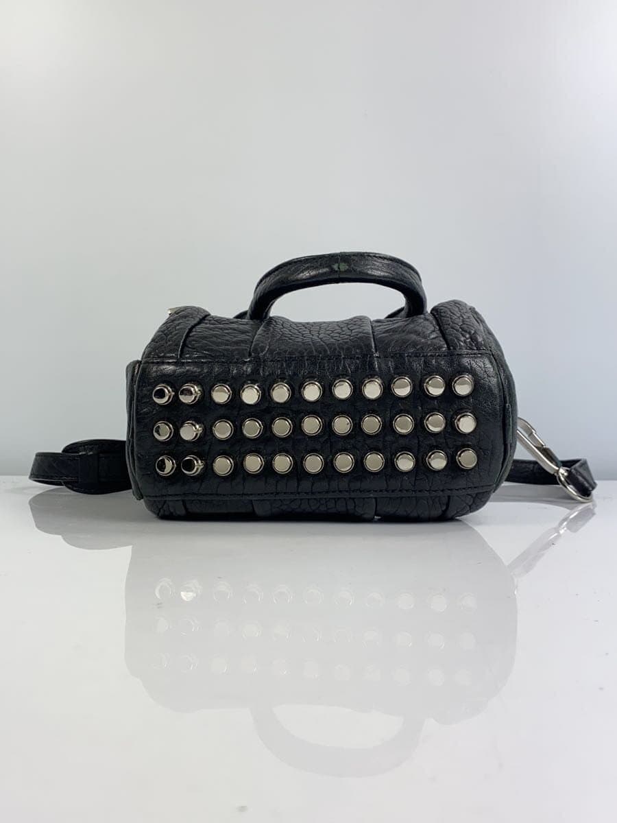 Alexander Wang Rockie Shoulder Bag Leather BLK Solid 4