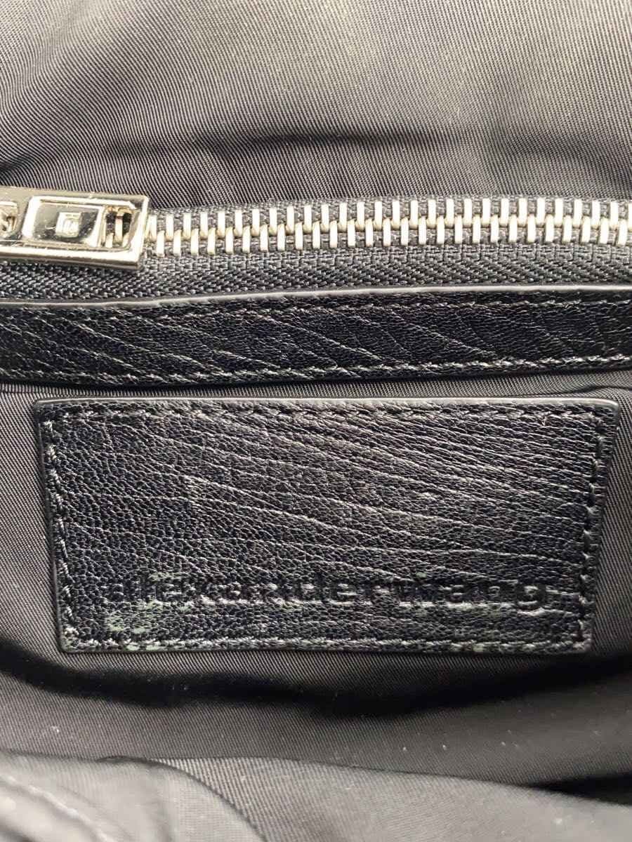 Alexander Wang Rockie Shoulder Bag Leather BLK Solid 5