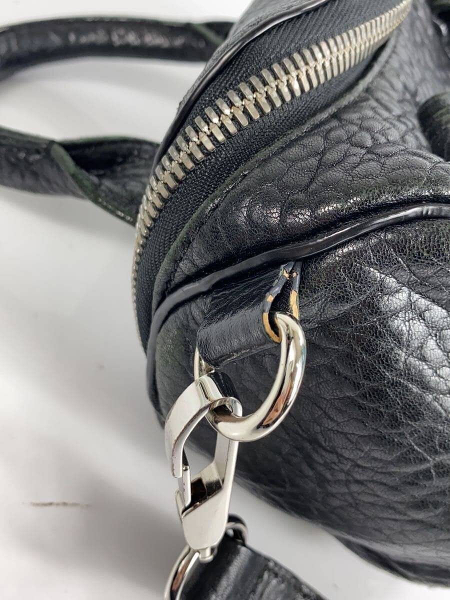 Alexander Wang Rockie Shoulder Bag Leather BLK Solid 7