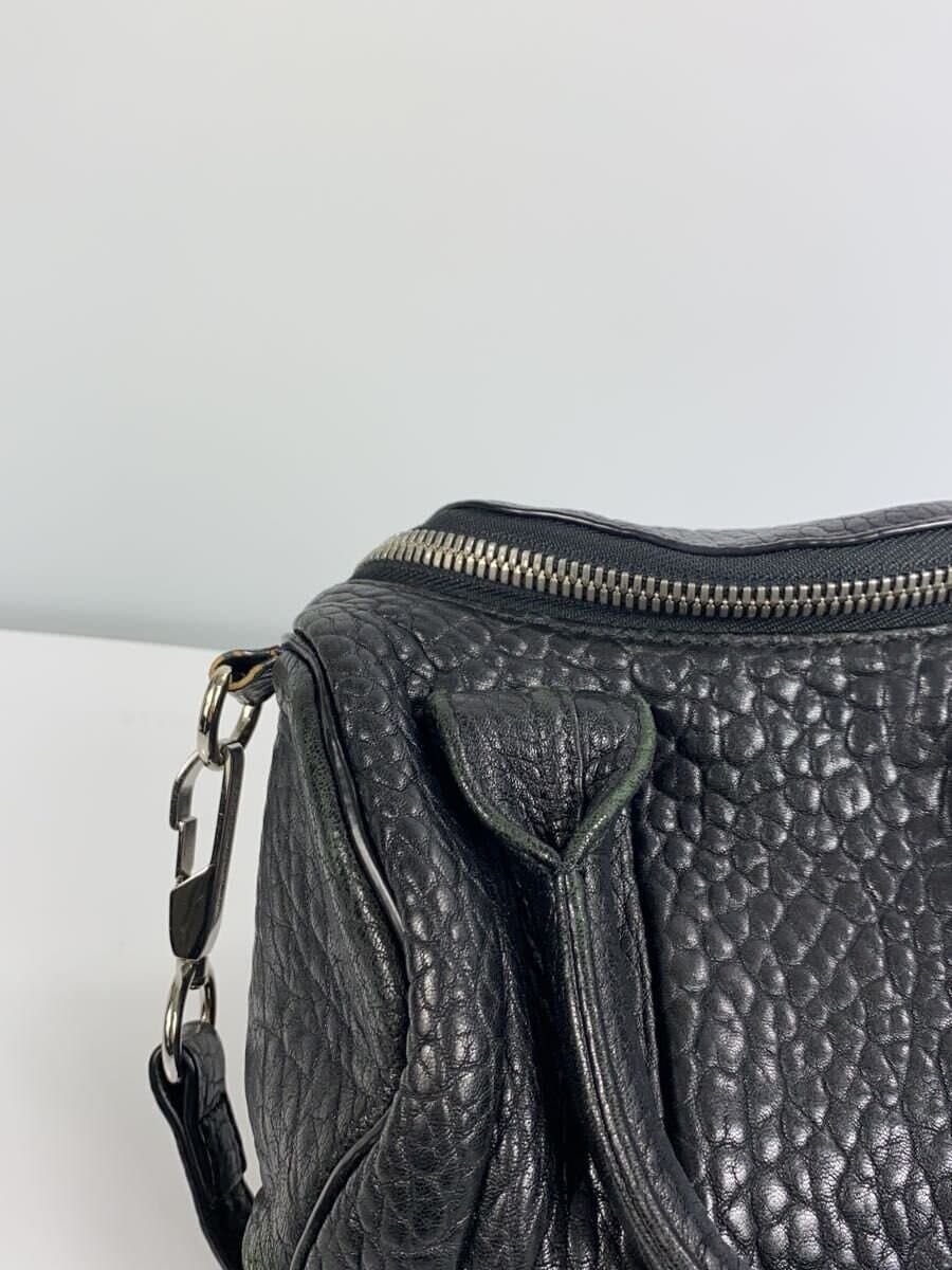 Alexander Wang Rockie Shoulder Bag Leather BLK Solid 8