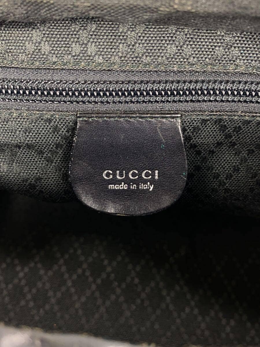 GUCCI Boston Bag Nylon Black Plain 012 2020 0325 04 5