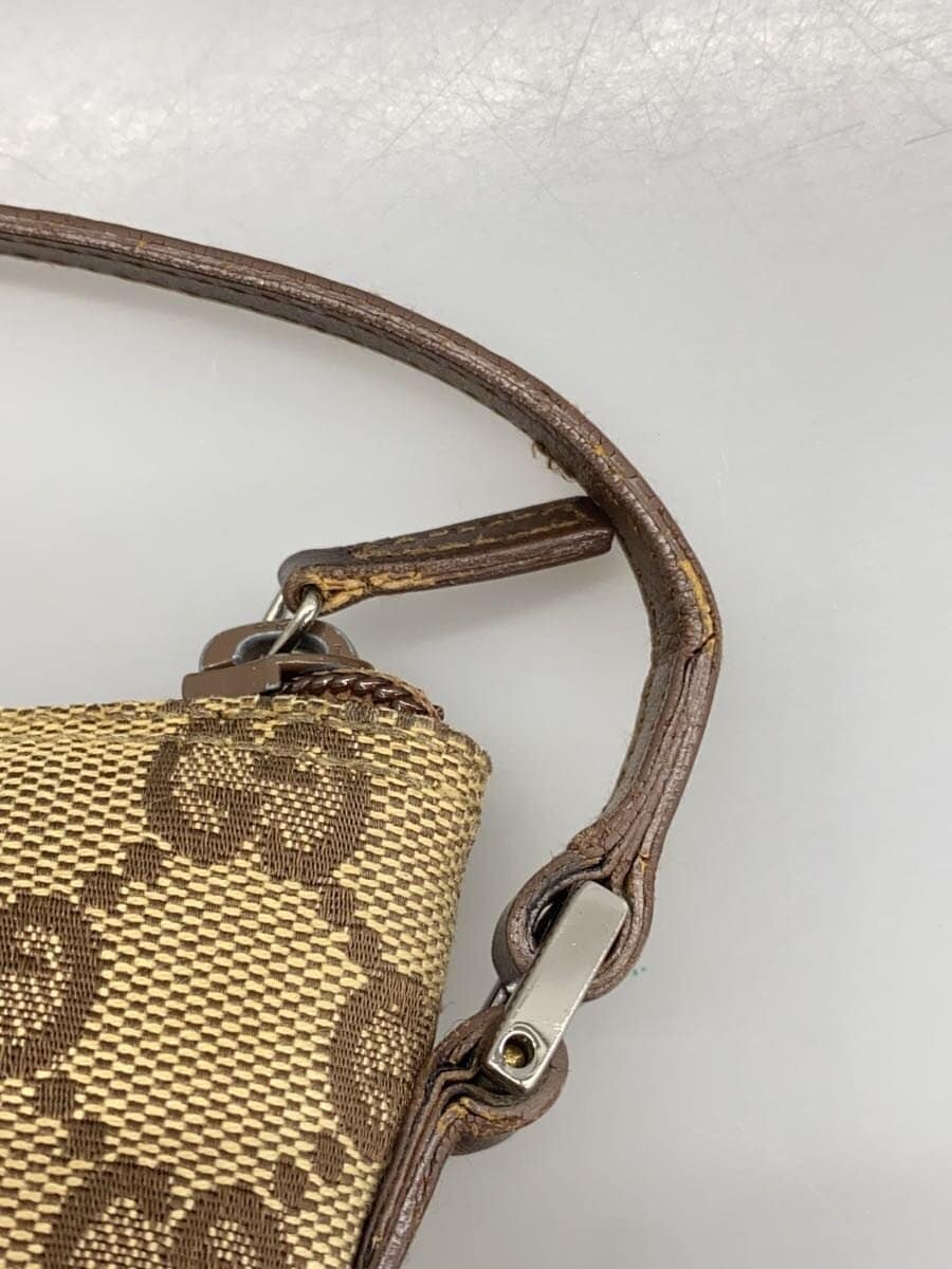 GUCCI Pouch_GG Canvas -- BRW All-over Print 07193 8