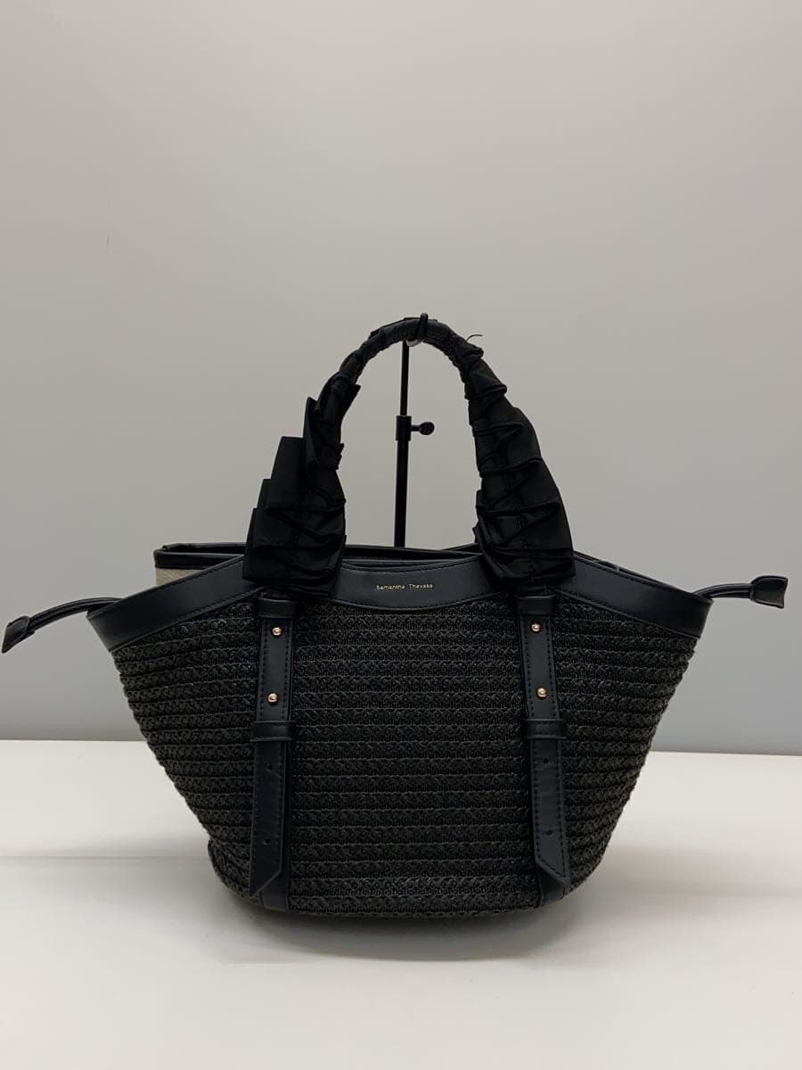 Samantha Thavasa Basket Bag BLK