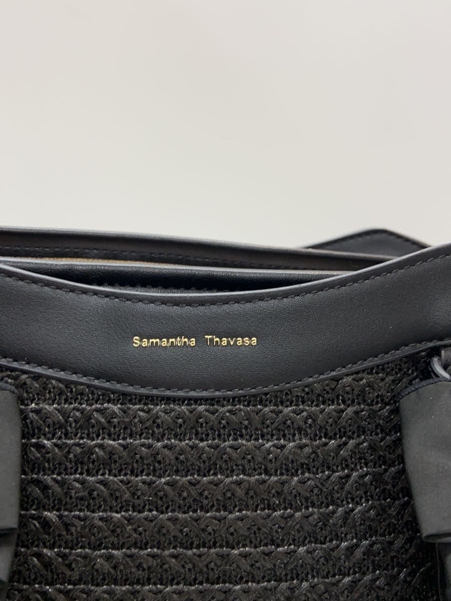 Samantha Thavasa Basket Bag BLK 5
