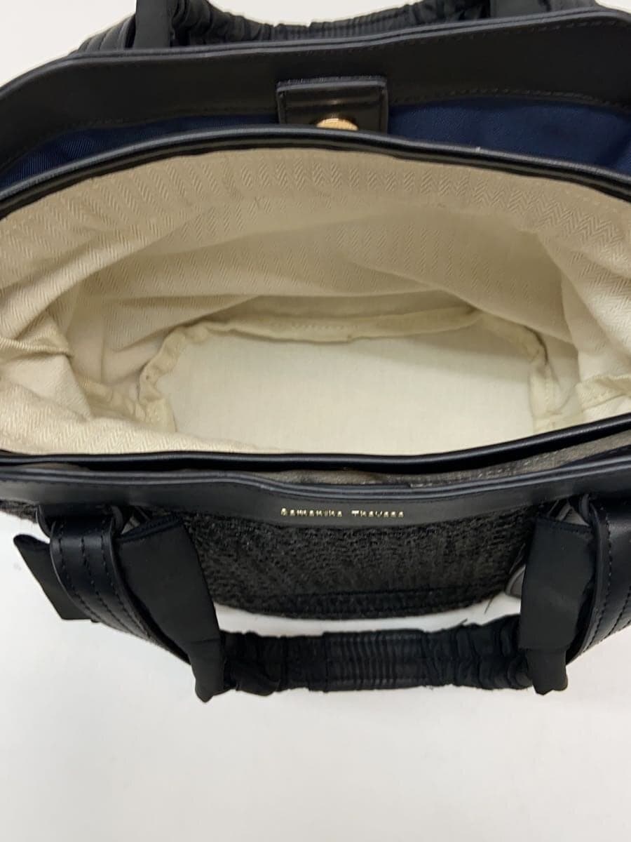 Samantha Thavasa Basket Bag BLK 6