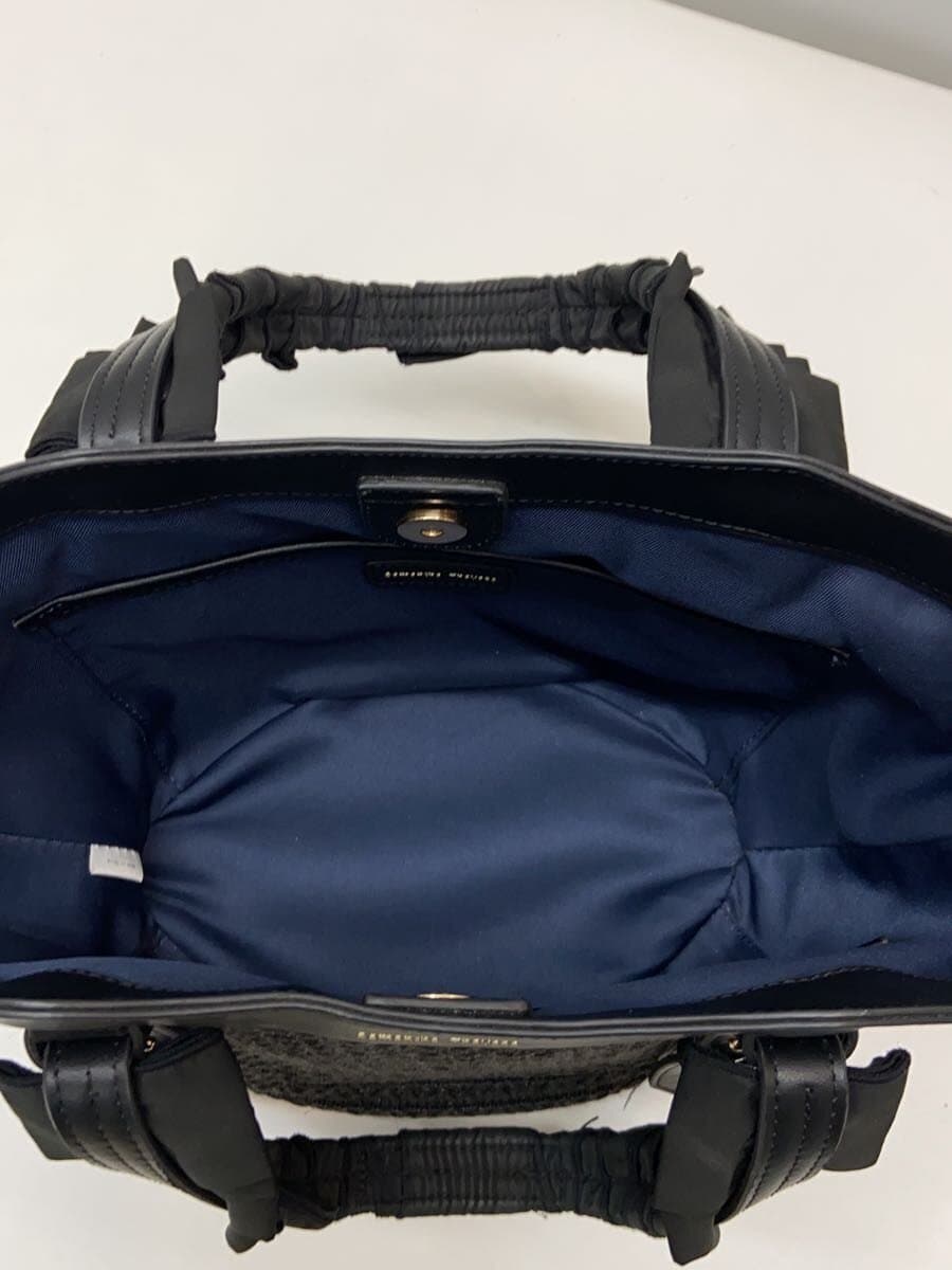 Samantha Thavasa Basket Bag BLK 7