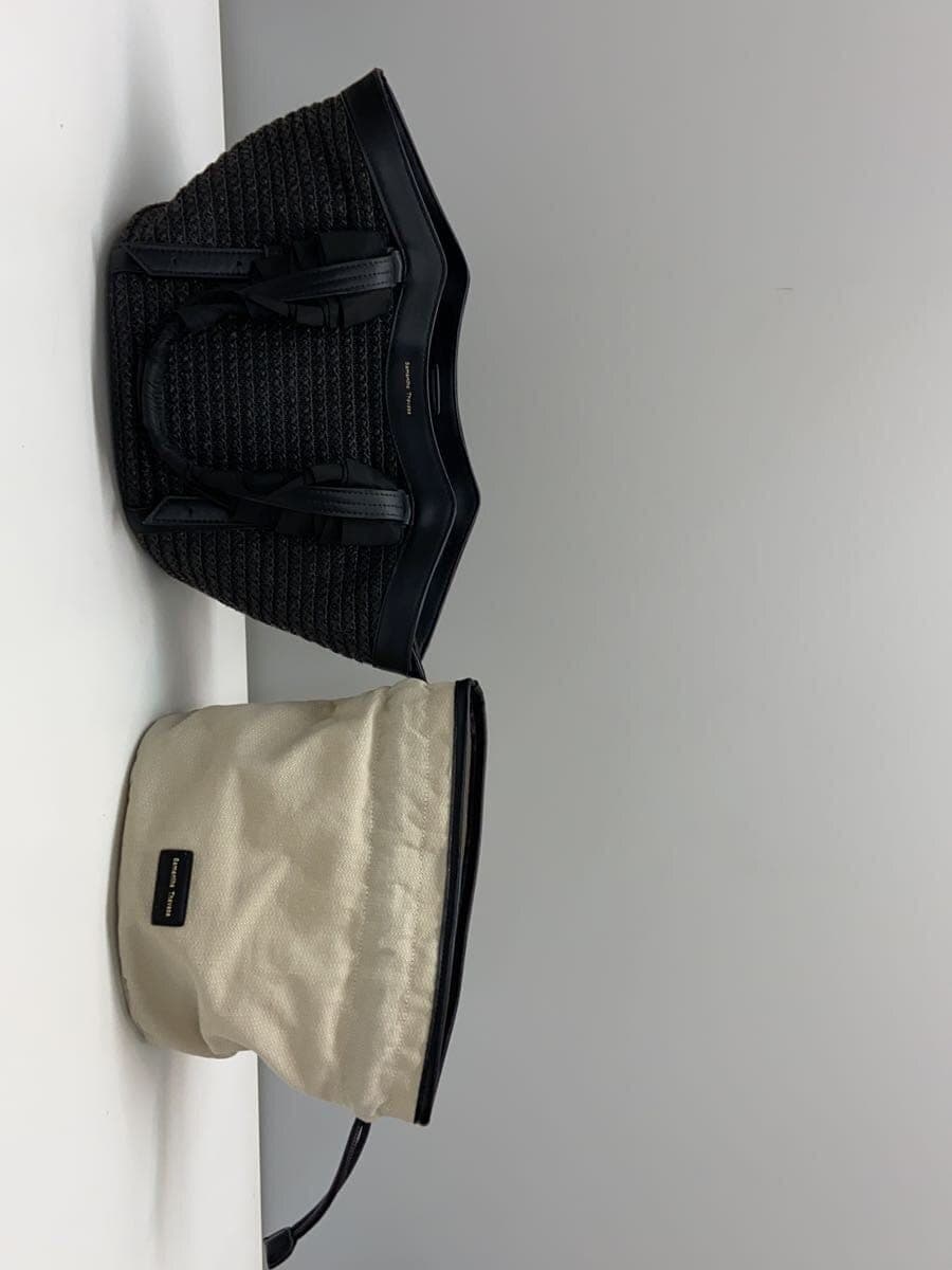 Samantha Thavasa Basket Bag BLK 8