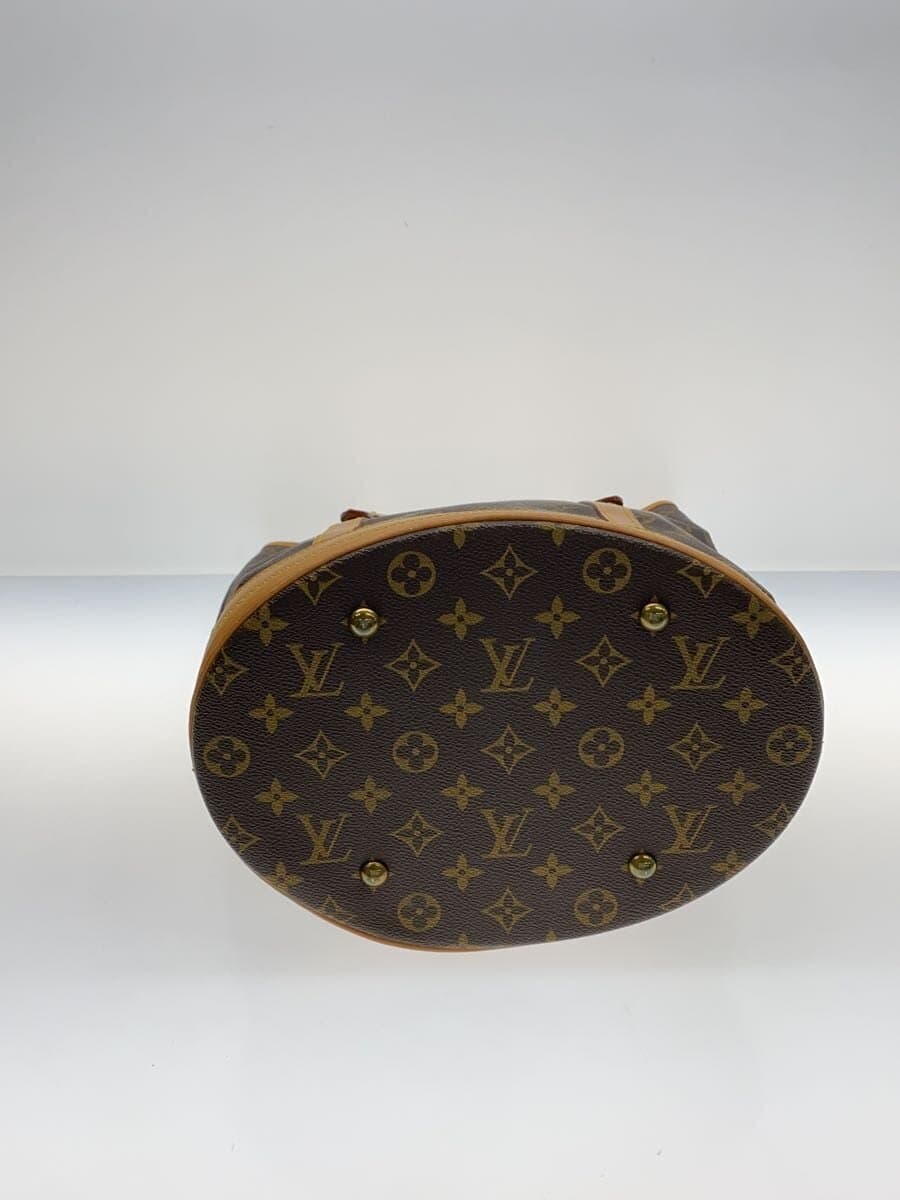 LOUIS VUITTON Bucket GM_Monogram Canvas PVC BRW All Over Pattern 4