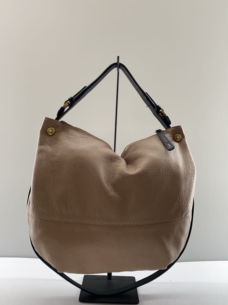 FULL COUNT Handbag Leather BRW Solid 3