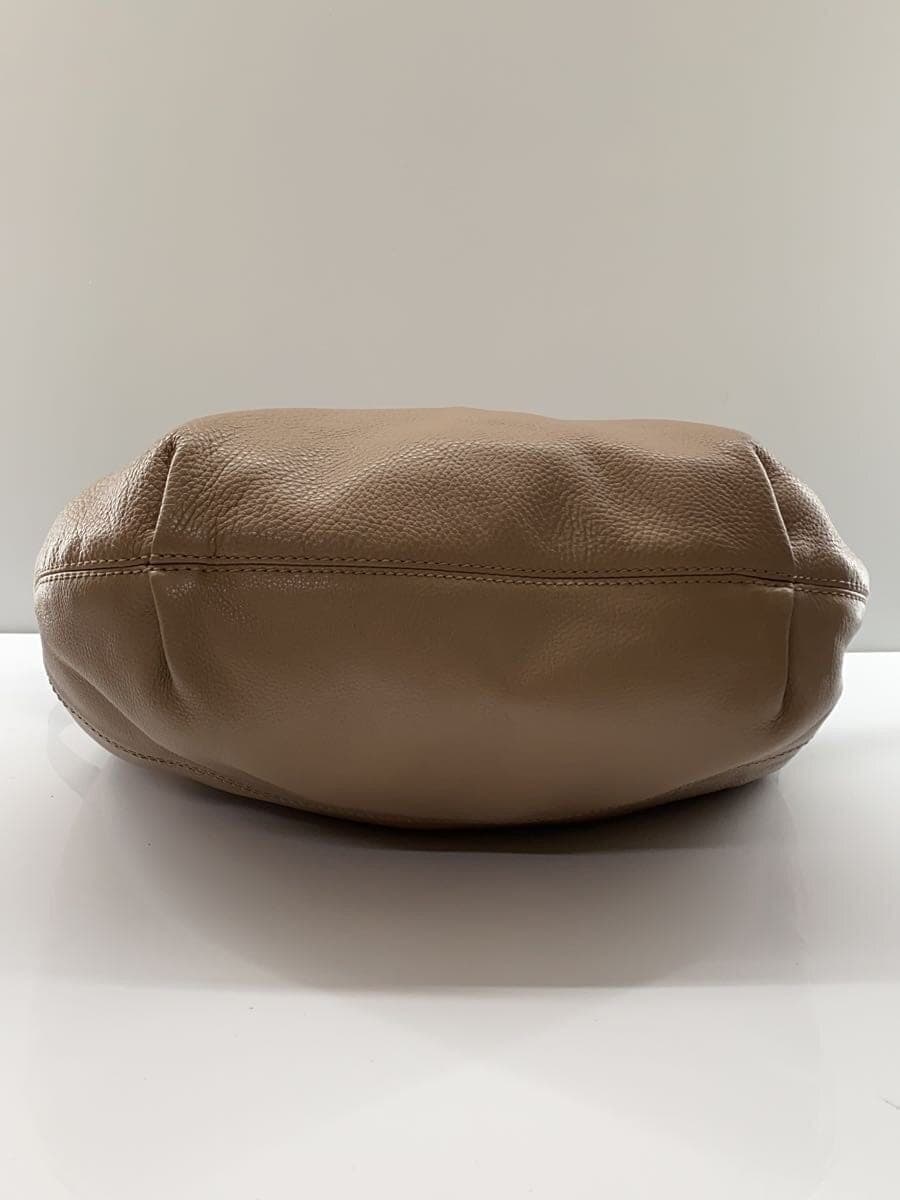 FULL COUNT Handbag Leather BRW Solid 4