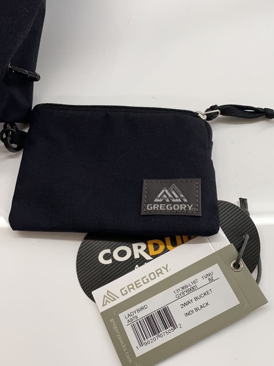 GREGORY Shoulder Bag Nylon BLK Solid 131369-L167 7