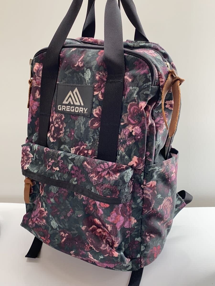 GREGORY Backpack GRN Floral 2
