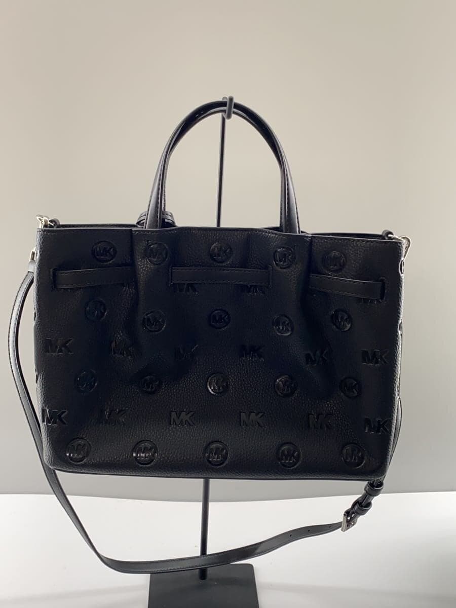 MICHAEL KORS Bag Leather BLK All Over Pattern 3