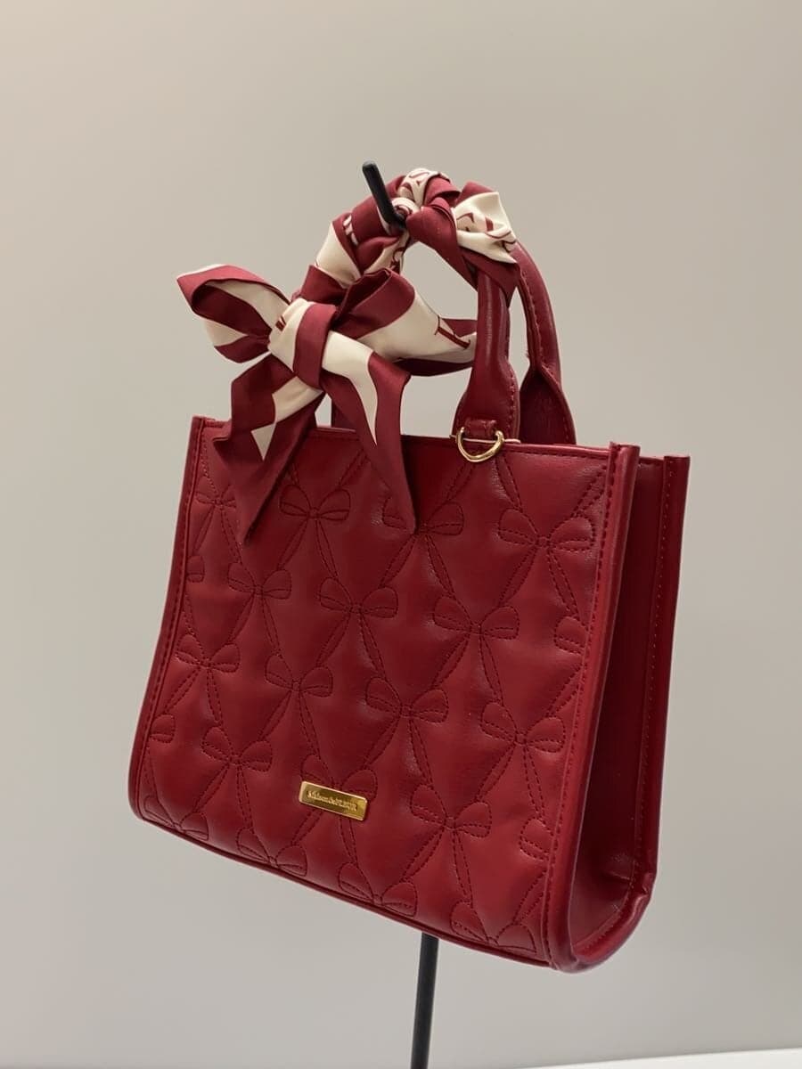 Maison de FLEUR2-Way Tote Bag RED 2