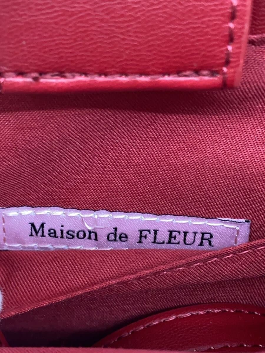 Maison de FLEUR2-Way Tote Bag RED 5