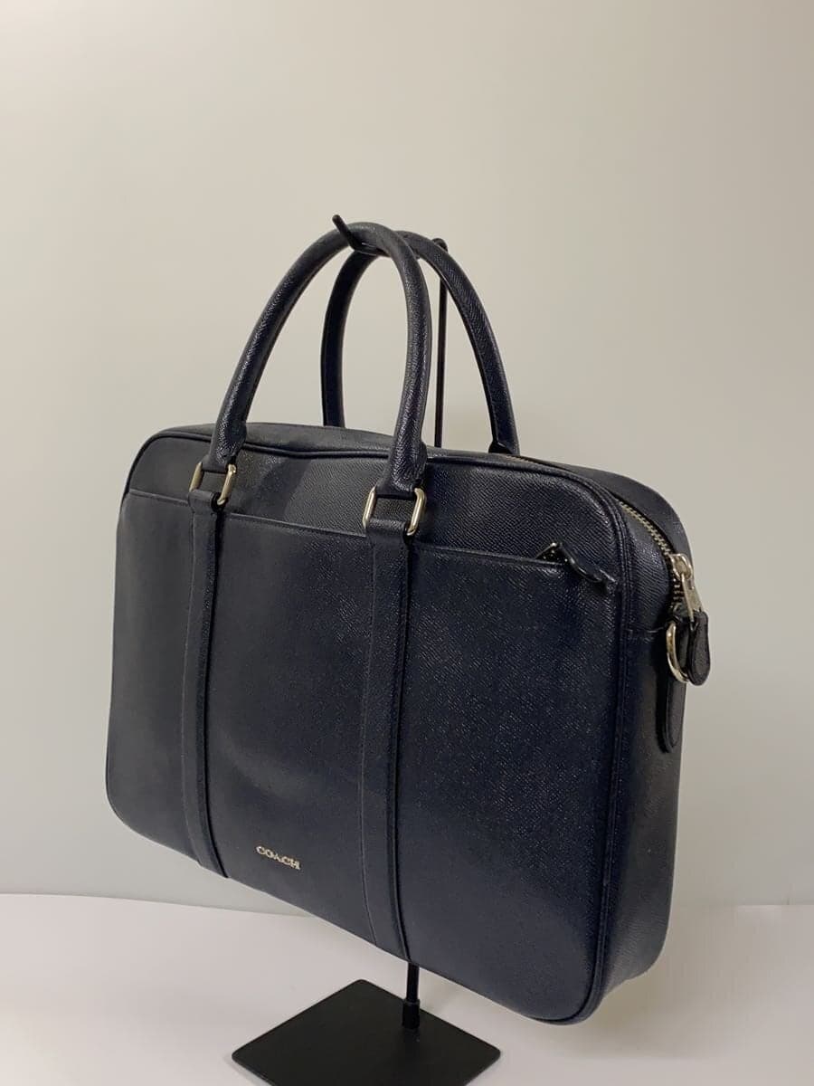 COACH Bag Leather NVY Solid F59057 2