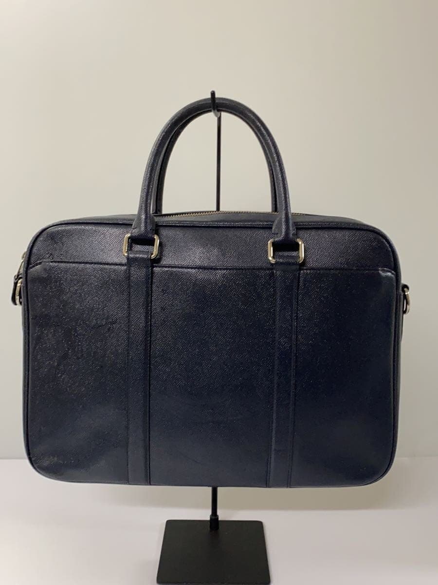 COACH Bag Leather NVY Solid F59057 3